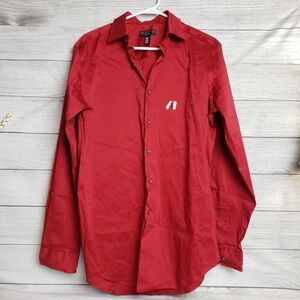 NWOT‎ Men's Alfani Button Down Slim Fit Shirt Sz M